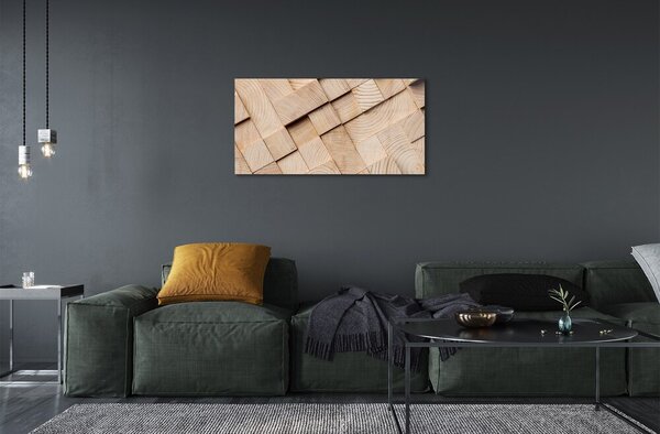 Obraz na skle zloženie zrna dreva 100x50 cm 2 Prívesky