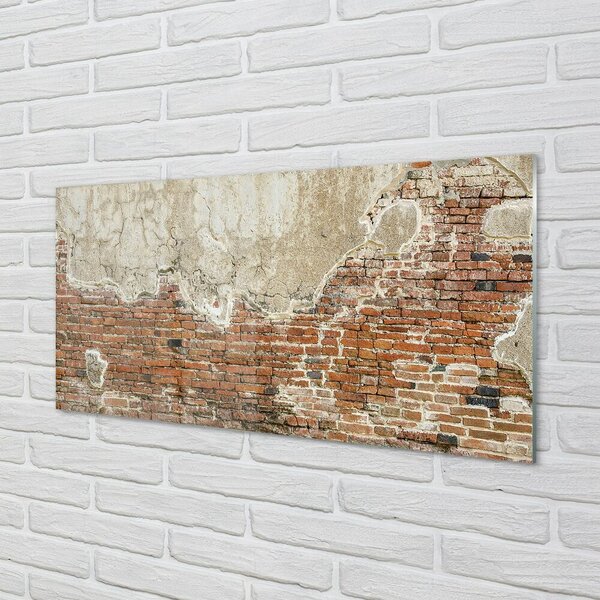 Obraz na skle Tehlové múry wall 100x50 cm 2 Prívesky