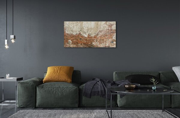 Obraz na skle Tehlové múry wall 100x50 cm 2 Prívesky