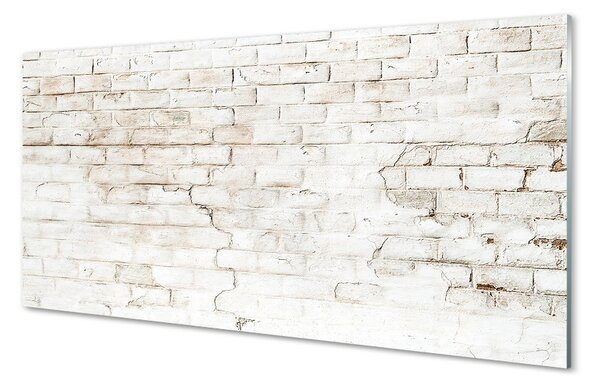 Obraz na skle Tehlové múry wall 100x50 cm 2 Prívesky