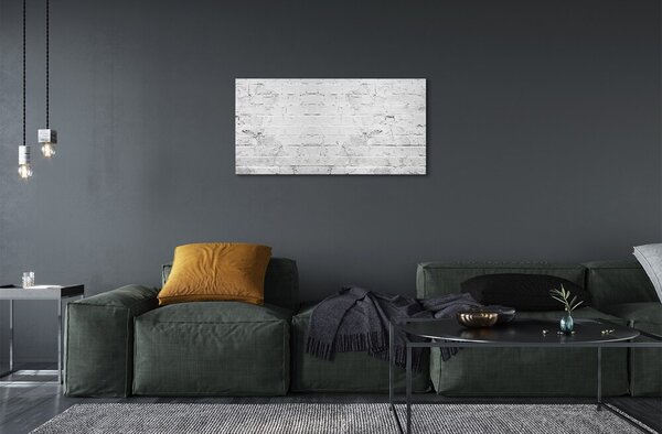 Obraz na skle Tehlové múry wall 100x50 cm 2 Prívesky