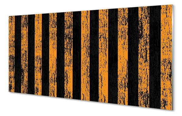 Sklenený obraz Nepravidelné žlté pruhy 100x50 cm 2 Prívesky