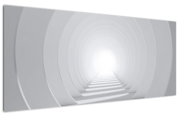 Obraz - 3D tunel (120x50 cm)