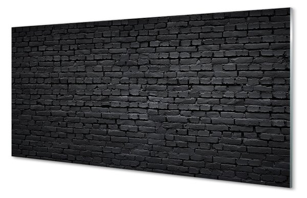 Obraz na skle Kamenná tehlová stena 100x50 cm 2 Prívesky