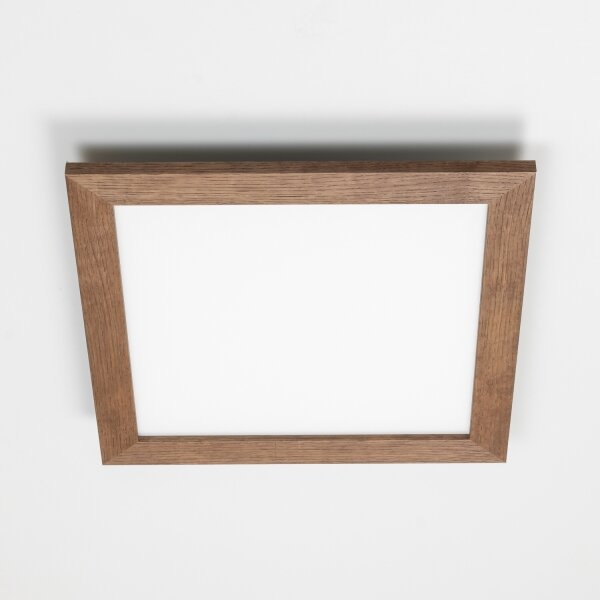 Eglo - LED RGBW Stm. panel SALOBRENA-C LED/21W/230V 2700-6500K tm.hnedá + DO