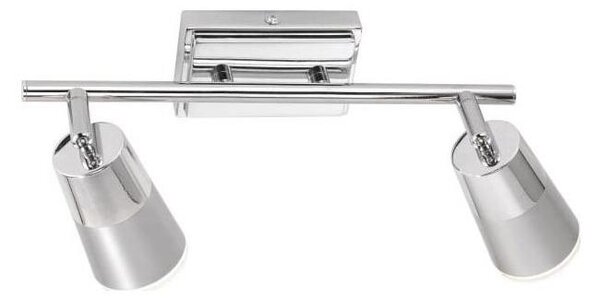 JUST LIGHT. 11229-17 - LED Bodové svietidlo DALLI 2xLED/3,5W/230V chróm