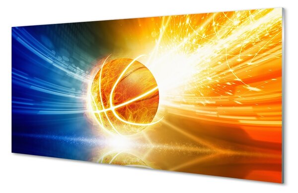 Obraz na skle Futbalový sviatok svetiel 100x50 cm 2 Prívesky
