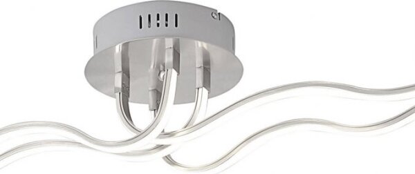 JUST LIGHT. 15126-55 - LED Prisadený luster WAVE LED/29,4W/230V chróm