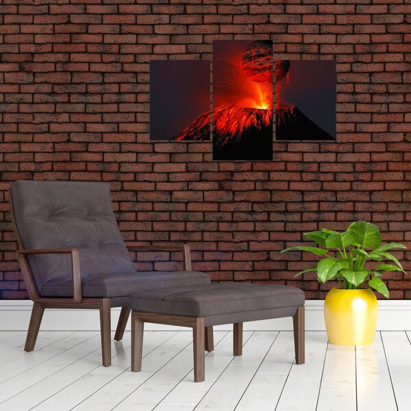 Obraz sopky (90x60 cm)