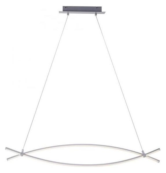 JUST LIGHT. 15382-55 - LED Luster na lanku MAJA 2xLED/8,4W/230V chróm