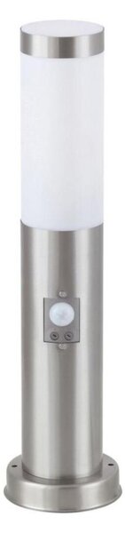 Rabalux 8267 - Vonkajšia lampa so senzorom INOX TORCH 1xE27/25W IP44