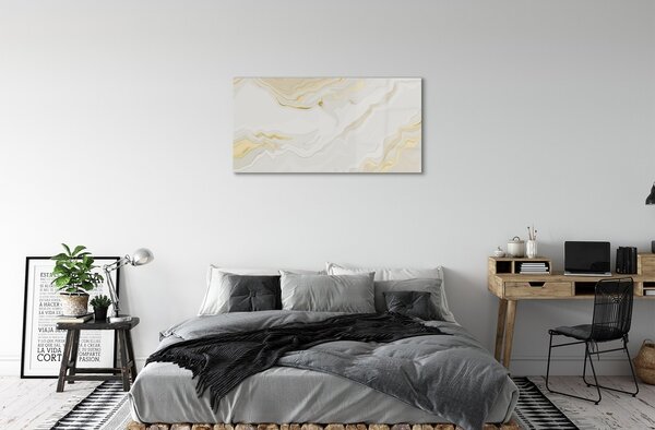 Obraz na skle Marble kameň škvrny 100x50 cm 2 Prívesky