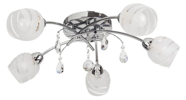 Rabalux 2622 - Stropné svietidlo MELISSA 5xE14/60W/230V