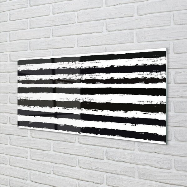 Sklenený obraz Nepravidelné pruhy zebra 100x50 cm 2 Prívesky