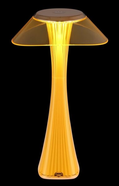 Globo 21025A-LED stmievateľná nabíjacia stolná lampa AMBRA LED/2,5W/3,7V 2700K/4500K/6500K zlatá