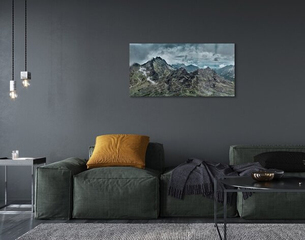 Sklenený obraz salašnícky skale 100x50 cm 2 Prívesky
