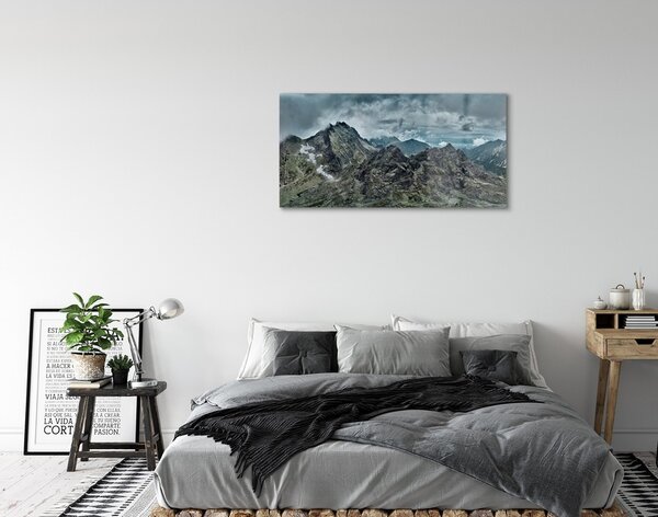Sklenený obraz salašnícky skale 100x50 cm 2 Prívesky