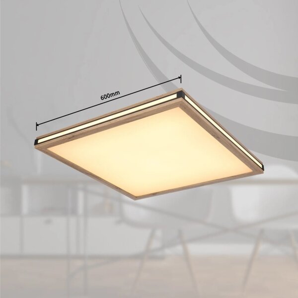 Globo 41589D3 - LED Stm. stropné svietidlo CARLA LED/36W/230V 3000K 60x60 cm