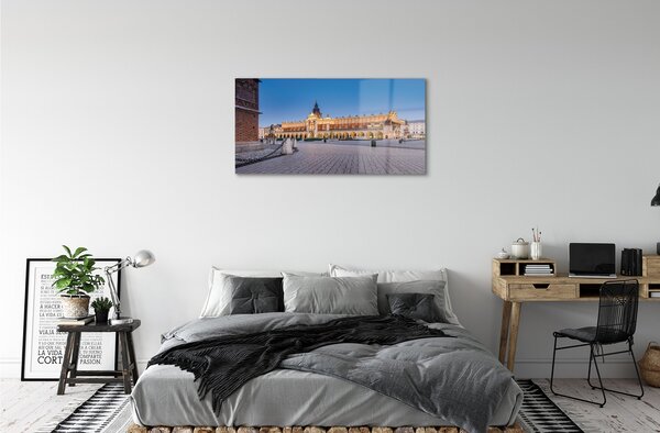 Sklenený obraz Krakow Sunset sála 100x50 cm 2 Prívesky
