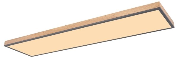 Globo 416080WD5-CCT - stmievateľné LED stropné svietidlo DORO, LED/36W/230V, 2700-6500K, s diaľkovým ovládaním, hnedé