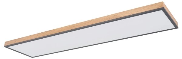 Globo 416080WD5-CCT - stmievateľné LED stropné svietidlo DORO, LED/36W/230V, 2700-6500K, s diaľkovým ovládaním, hnedé