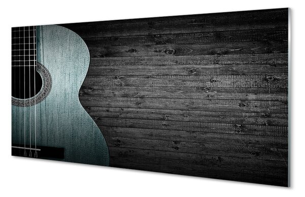 Obraz na skle gitara 100x50 cm 2 Prívesky