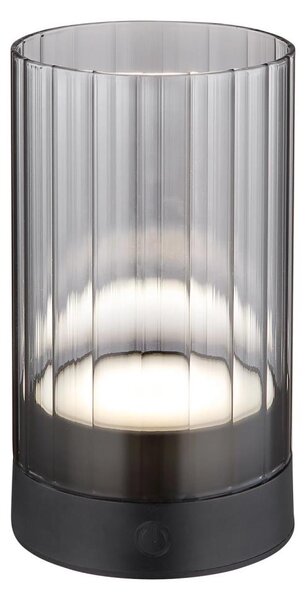 Globo 21012S -LED Von. stolná lampa PIXY LED/2W/3,7V 2700/4000/6500K IP44 šedá