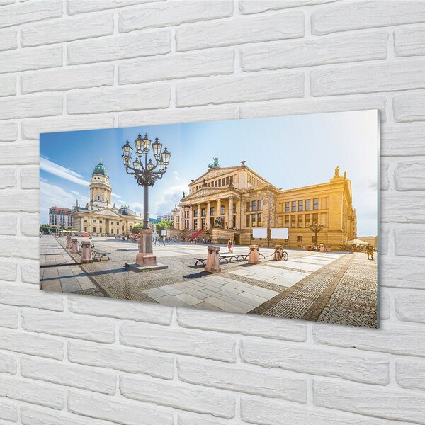 Sklenený obraz Nemecko Cathedral Square Berlin 100x50 cm 2 Prívesky