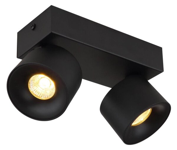 Globo 56961-2B - LED Bodové svietidlo RAE 2xLED/6W/230V čierna