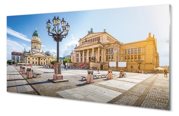 Sklenený obraz Nemecko Cathedral Square Berlin 100x50 cm 2 Prívesky