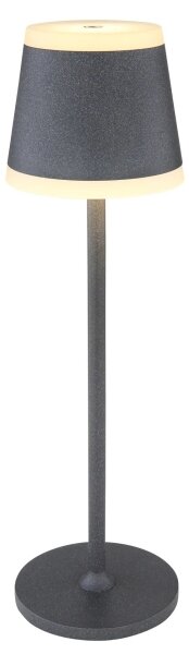 Globo 58433G - LED Stmievateľná stolná lampa RIDLEY LED/4,6W/3,7V 3000K šedá