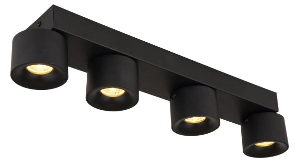 Globo 56961-4B - LED Bodové svietidlo RAE 4xLED/6W/230V čierna