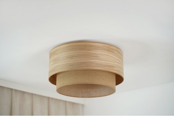 Brilagi - Stropné svietidlo MONTANA BOHO 1xE27/15W/230V pr. 45 cm hnedá