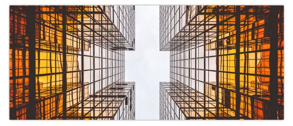 Obraz mrakodrapov (120x50 cm)