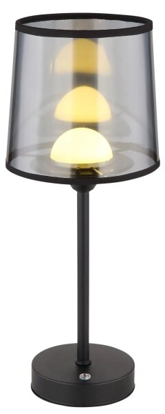 Globo 21008S - LED Stmiev. stolná lampa LUNKI LED/2,5W/3,7V 2700/4000/6500K čierna