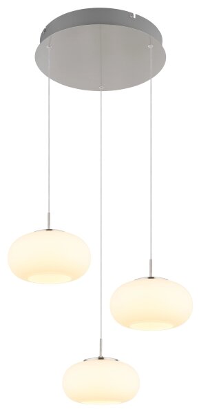 Globo 15744-3HN - LED Luster na lanku QUINTARA 3xLED/6W/230V