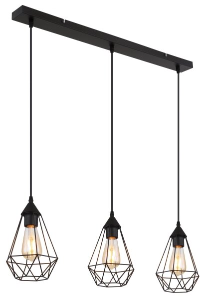 Globo 15745-3H - Luster na lanku ZACHARY 3xE27/60W/230V