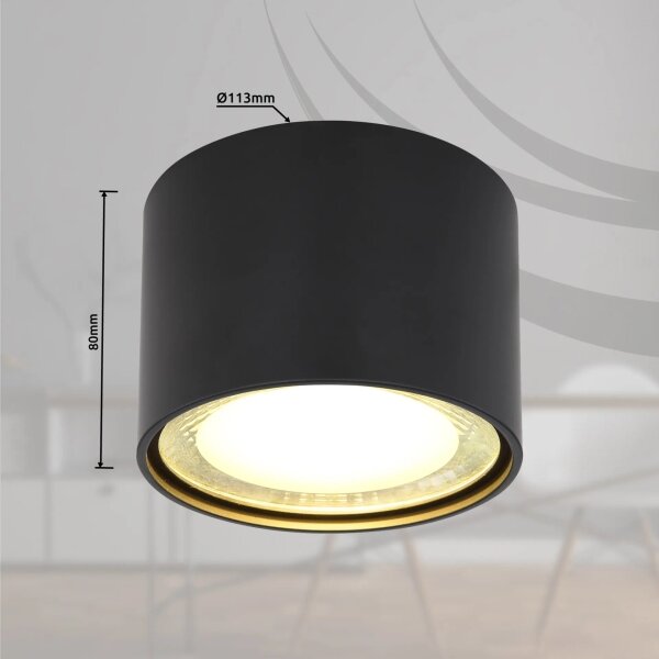 Globo 12007B - LED Stropné svietidlo SERENA LED/12W/230V 3000K