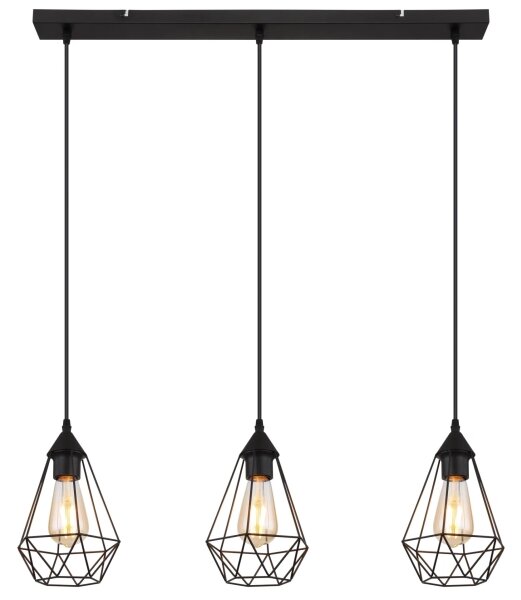 Globo 15745-3H - Luster na lanku ZACHARY 3xE27/60W/230V