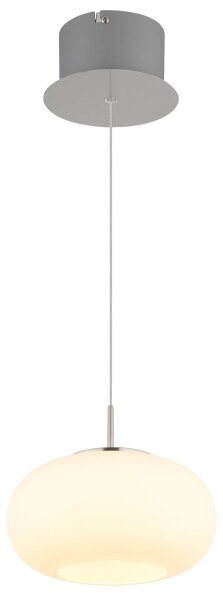 Globo 15744HN - LED Luster na lanku QUINTARA LED/6W/230V biela