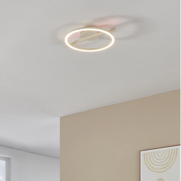 Eglo 901114 - LED Stmievateľné stropné svietidlo AMANDOLO LED/17W/230V biela + DO
