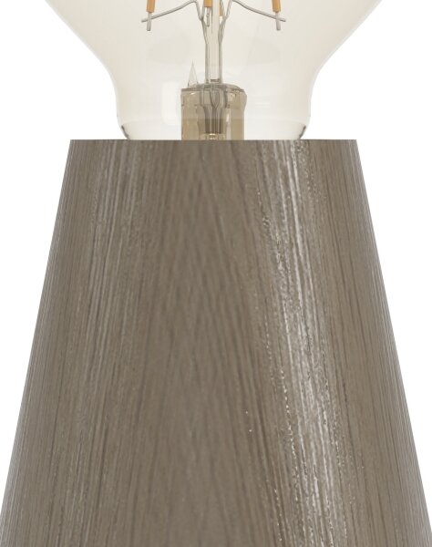 Eglo 44015 - Stolná lampa ASBY 1xE27/40W/230V hnedá