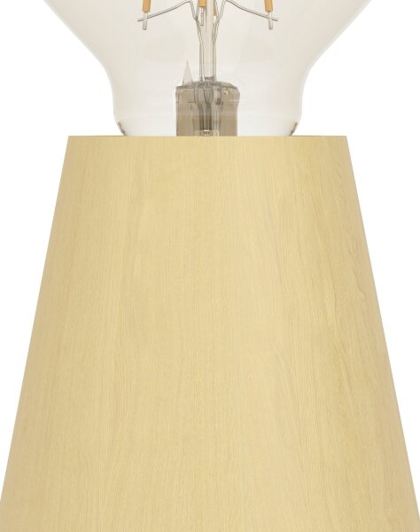 Eglo 44014 - Stolná lampa ASBY 1xE27/40W/230V béžová