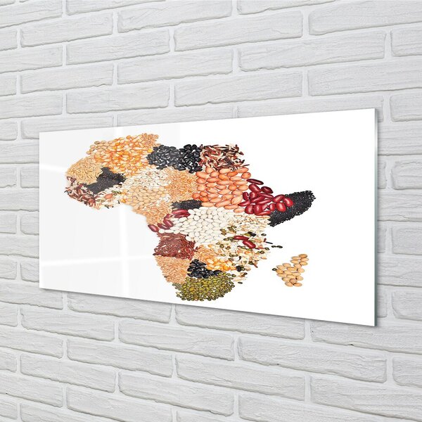Obraz na skle mapa korenie 100x50 cm 2 Prívesky