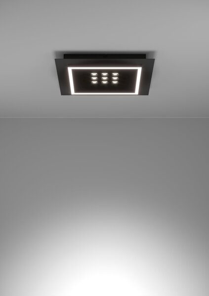 Eglo 901192 - LED Stmievateľné stropné svietidlo BALAZOTE LED/21,4W/230V čierna +DO