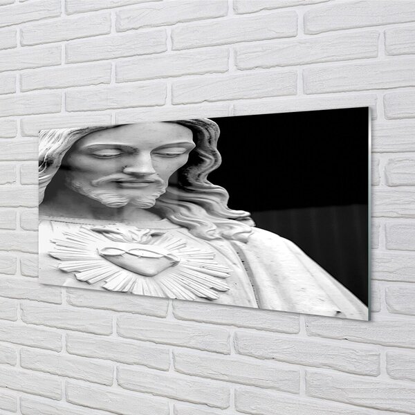 Sklenený obraz socha Ježiša 100x50 cm 2 Prívesky