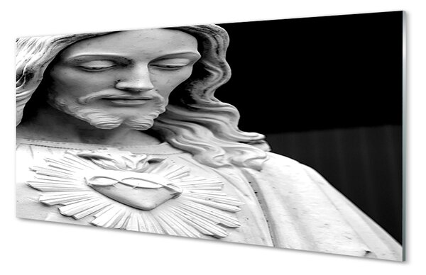 Sklenený obraz socha Ježiša 100x50 cm 2 Prívesky