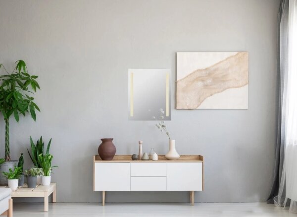 Globo 84032 - LED Stmievateľné kúpeľňové zrkadlo RIVAS LED/12W/230V 3000K IP44
