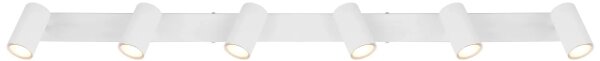 Globo 57911-6DW - Bodové svietidlo ROBBY 6xGU10/35W/230V biela