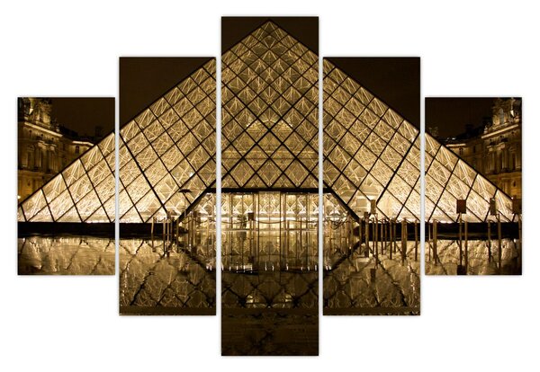 Obraz Louvre (150x105 cm)